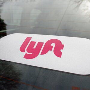 Two Lyft Stickers